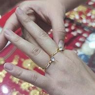 Cincin Permata Satu Emas